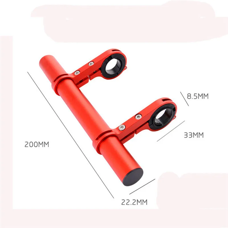

Road Cycling Bike Double Handlebar Extension Mount Aluminum Extender Holder Set + Bicycle Aluminum Alloy Frames + Wrench