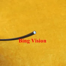 Конец свечение 2,5 мм пластмассовое Оптическое волокно кабель с 3,5 мм куртка для DIY волоконно-оптический освещение бассейна волоконный светильник