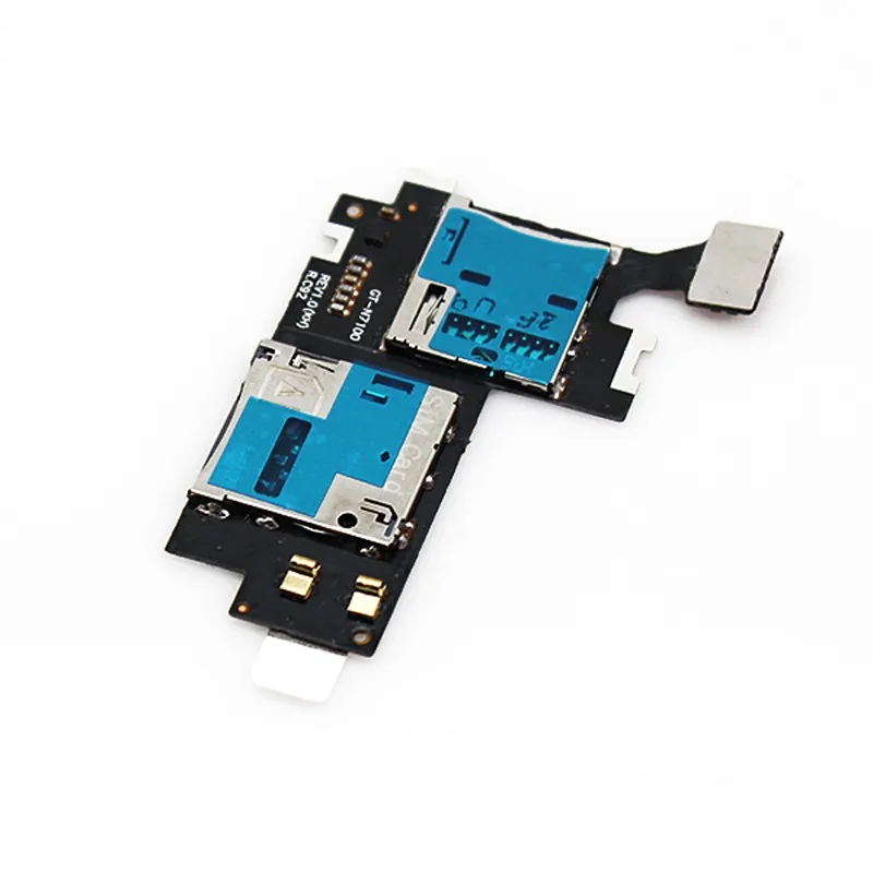 10 шт./партия для samsung Galaxy Note 2 N7100 Sim держатель для карт памяти Micro SD слот для гнезда лоток гибкий кабель для ремонта Запчасти