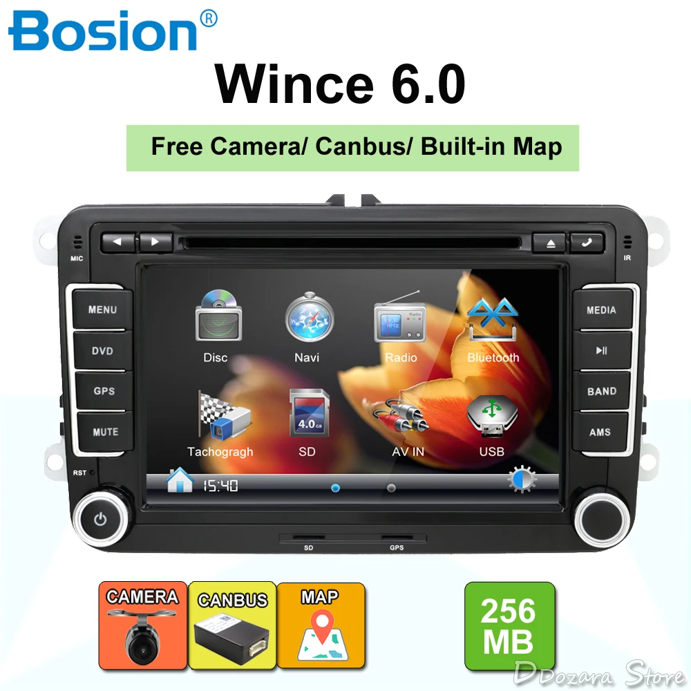 

7 inch 2 din Multimedial VW Car DVD GPS Navigation audio camera TV player for GOLF 6 new polo New Bora JETTA B6 PASSAT SKODA Map