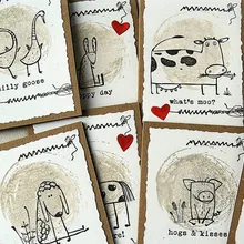 Прозрачные штампы с животными/печать для скрапбукинга DIY/фотоальбом Декоративные прозрачные штампы листы