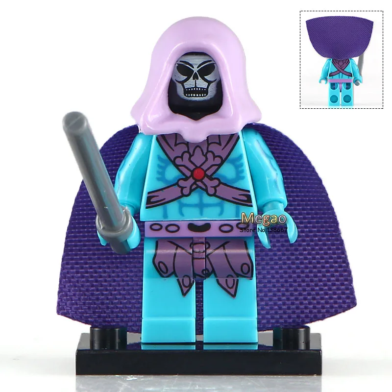 

Building Blocks MOC Single Sale WM221 skeletor Super Heroes Rare Motu Master of the Universe WM218 Kids Gift Toys