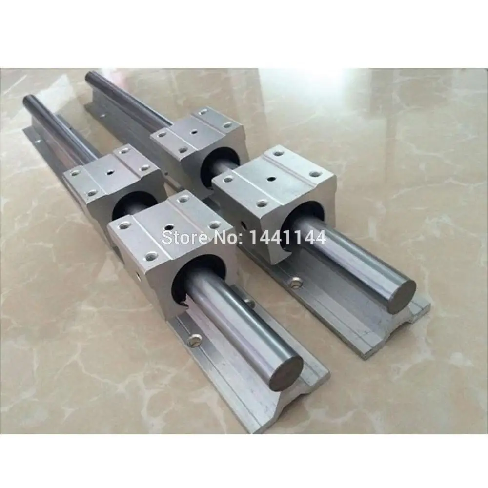 RU delivery 6set SBR16- 300/1000/1300mm linear guide Rail + SFU1605- 300/1000/1300mm ballscrew + BK/BF12 + Nut housing CNC parts