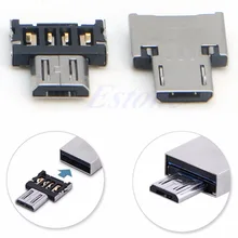 2 шт. Micro USB Мужской к USB Женский OTG адаптер конвертер для планшет Android, телефон для ПК дропшиппинг