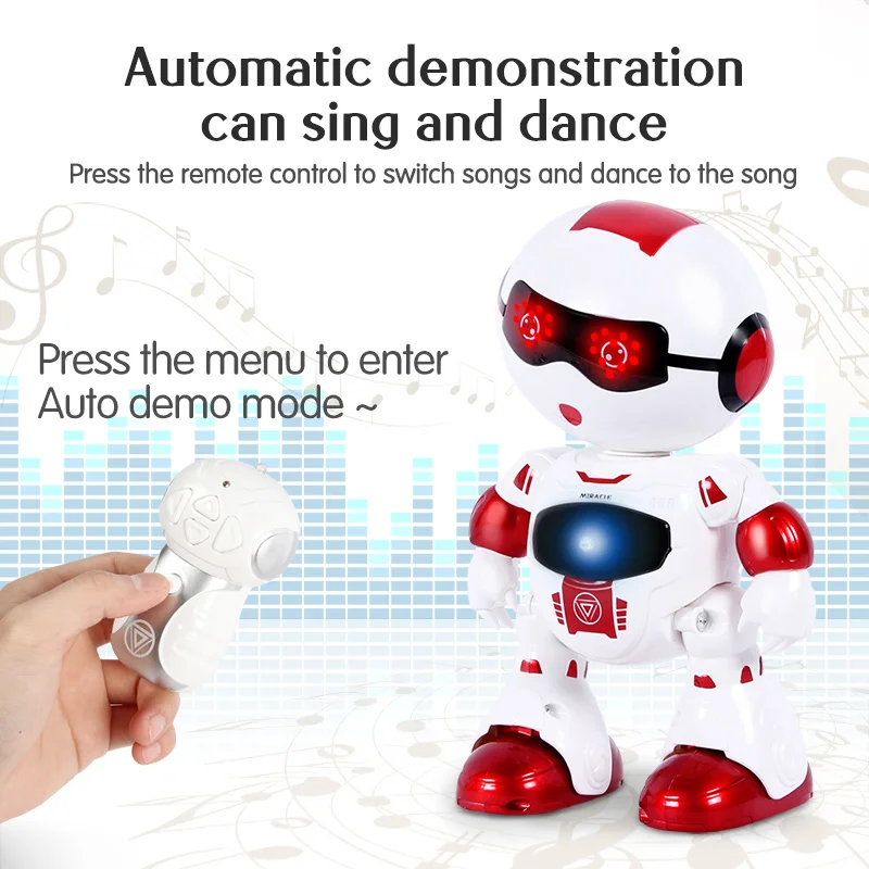 Toy for Boys Funny Head Touch Sensing Function Robot Dancing Singing Action Figure Control RC Robot Children Birthday Gifts Toy for Boys Funny Head Touch Sensing Function Robot Dancing Singing Action Figure Control RC Robot Children Birthday Gifts