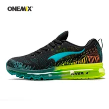 ONEMIX Men Running Shoes For Women Air Mesh Knit Cushion Trainers Tennis Sports Sneakers Outdoor Travel Walking Jogging Footwear