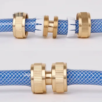 

Fine Copper Hose Repair Joint Lengthening Water Pipe Butt Joint Water Syringe Pipe Fitting