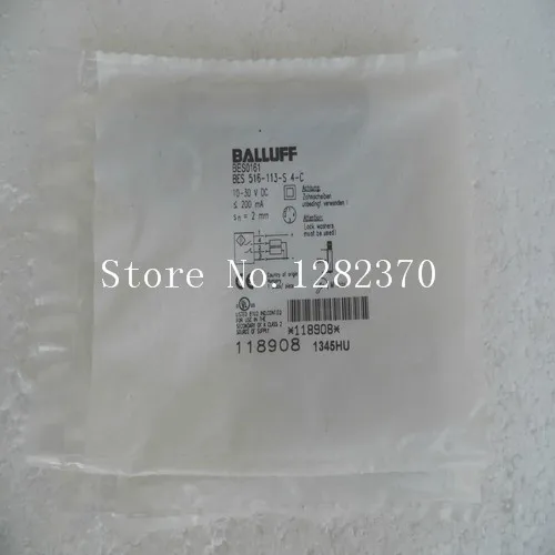 

[BELLA] New original authentic special sales BALLUFF sensor BES 516-113-S4-C spot --2PCS/LOT