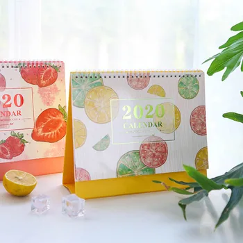 

2020 Watermelon Lemon Fresh Fruit Series Calendar DIY Desk Calendar Daily Schedule Planner 2019.07~2020.12