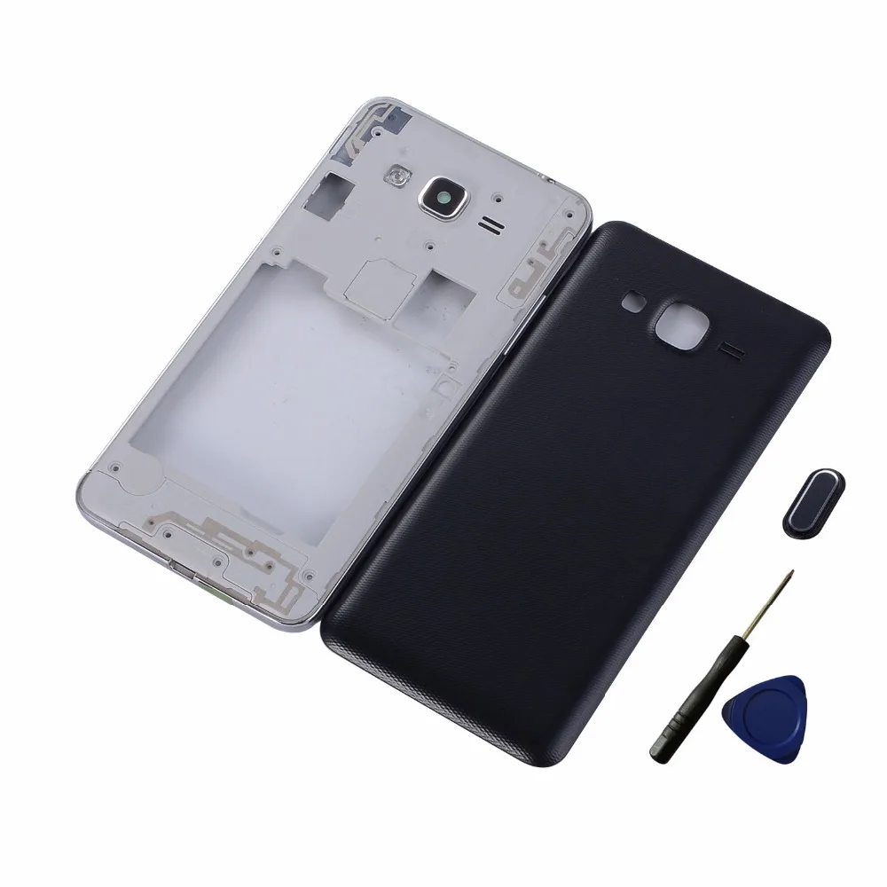 Корпус для Samsung Galaxy J2 Prime средняя рамка задняя крышка аккумулятора кнопка