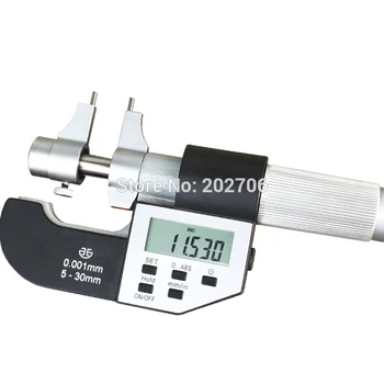 

XIBEI Digital Micrometer 5-30mm 25-50mm IP54 Inside Micrometer 0.001mm Inch/mm Electronic Caliper Precision Measuring