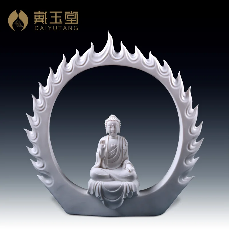 Dai Yutang Dehua craft ceramics home statues ornam...