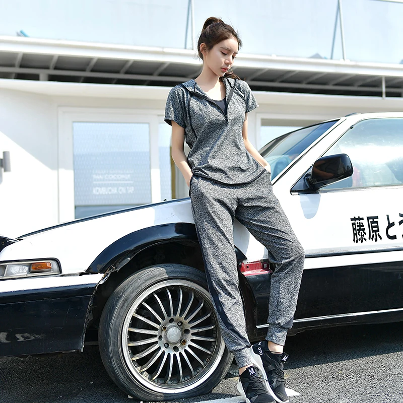 VERZY 2018 fitness pak gym kleding vrouwen korte mouwen broek beha 3 in 1 sportkleding kleding voor sport lady L-3XL yoga sets nieuwe VERZY 2018 fitness pak gym kleding vrouwen korte mouwen broek beha 3 in 1 sportkleding kleding voor sport lady L-3XL yoga sets nieuwe