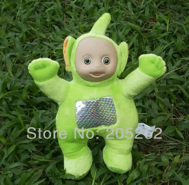 Recheado Teletubbies verde Teletubbies Dipsy bonecas brinquedos de pelúcia 12 " preço baixo|doll ...