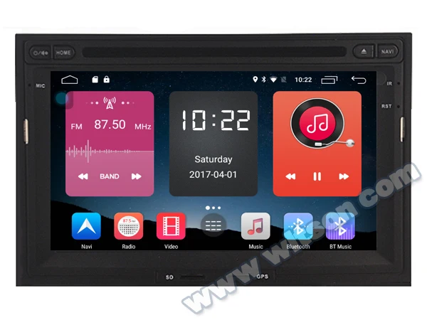 Автомобильный DVD-проигрыватель Marshmallow 7 дюймов Android 6 0 для Peugeot 3008 2009-2011 и 5008 с