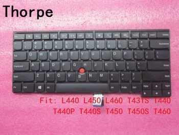 

NEW Original US Keyboard For ThinkPad L440 L450 L460 T431S T440 T440P T440S T450 T450S T460 04Y0824 04Y0862 04X0264