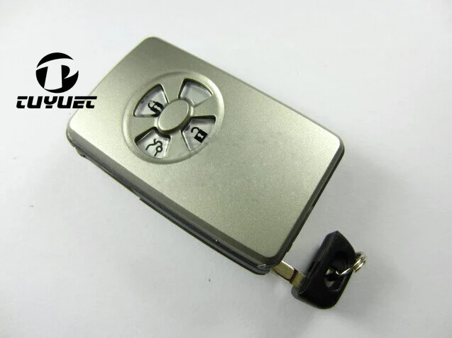 Toyota Corolla Reiz RVA4 Smart Card Shell 3 Buttons With Key Blade(2)-1