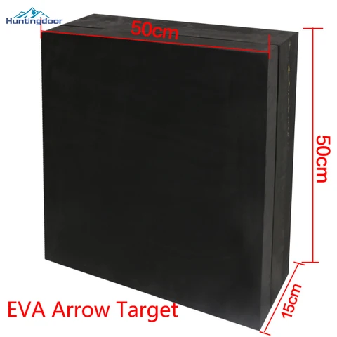 Tiro ao Alvo Tiro com Arco Acessórios para Arco Jogo de Treinamento de Tiro Qualidade Seta Alvo Preto Eva 50 cm * 15 Centímetros 1 pc