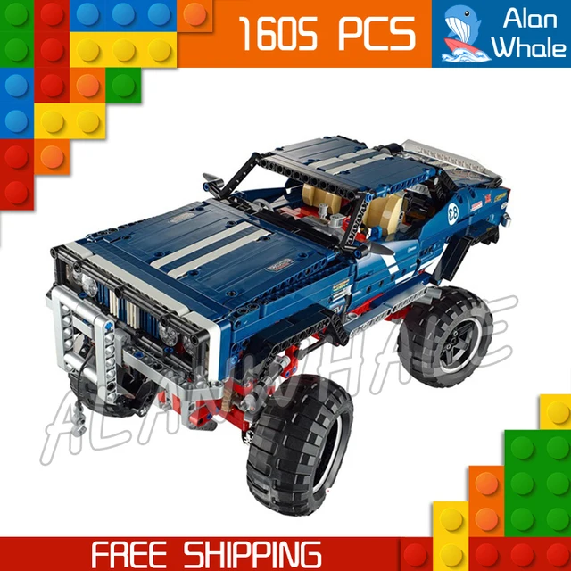 1605 Sztuk Technic Zdalnie Sterowany 4x4 Crawler Ekskluzywna Edycja