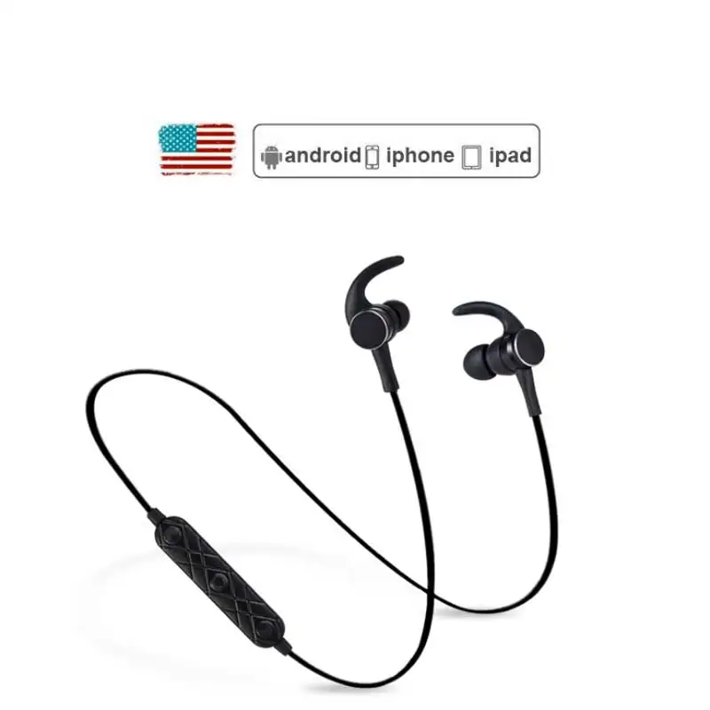 

Waterproof Magnetic MST-i9 In-Ear Wireless Bluetooth Sport Headphones Sweatproof Earbuds
