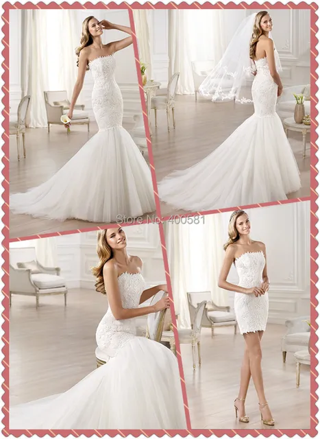 Wedding Dress Removable Bottom Fashion Dresses Wedding Dress Removable Bottom