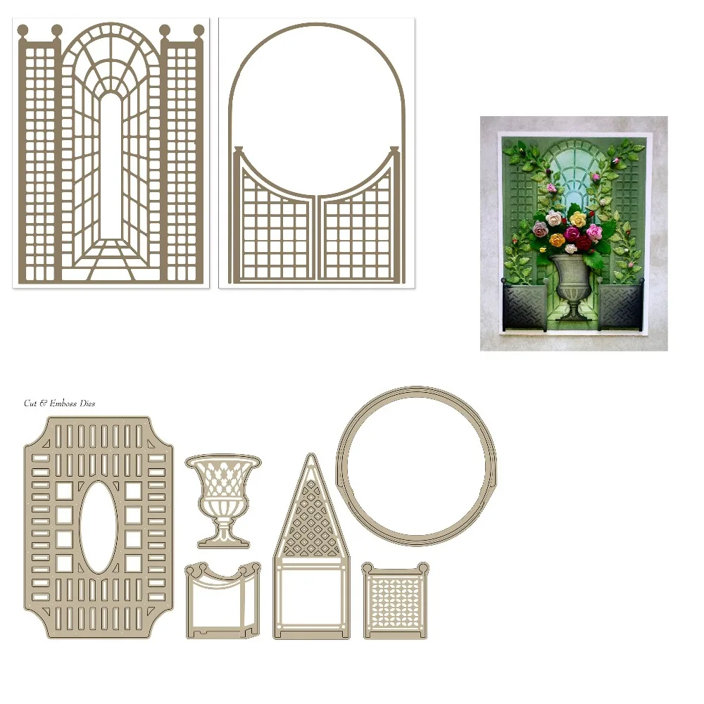 Metal Cutting Dies Embossing Stencil Die Card Paper Ablum Crafts Scrapbooking