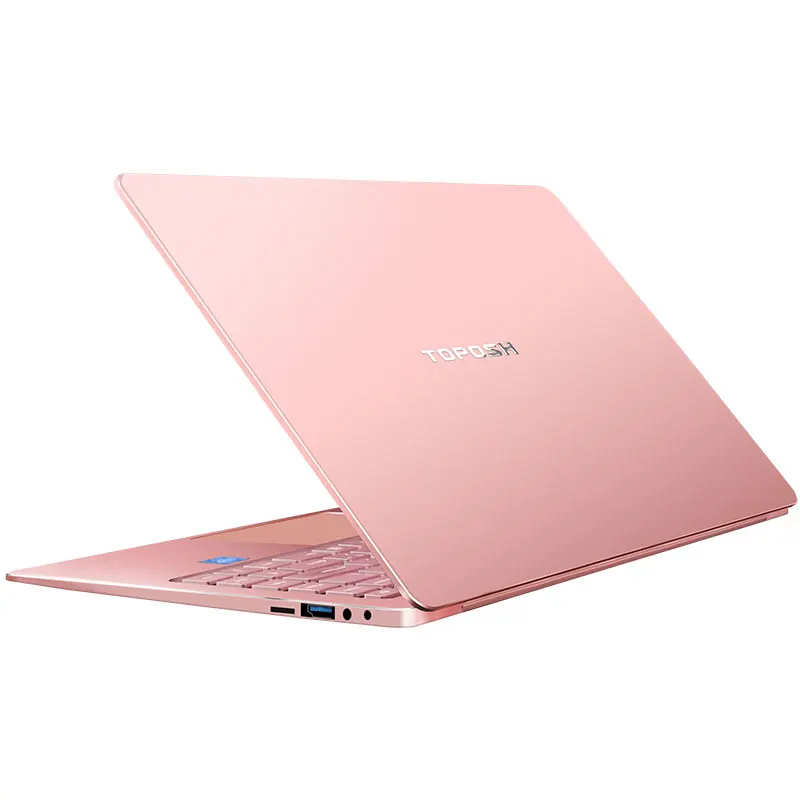 TOPOSH laptop (P9-01) 14 inch 6GB RAM 120/240/512GB SSD Windows10  1920X1080P Intel quad coreJ3455 fashion laptop notebook