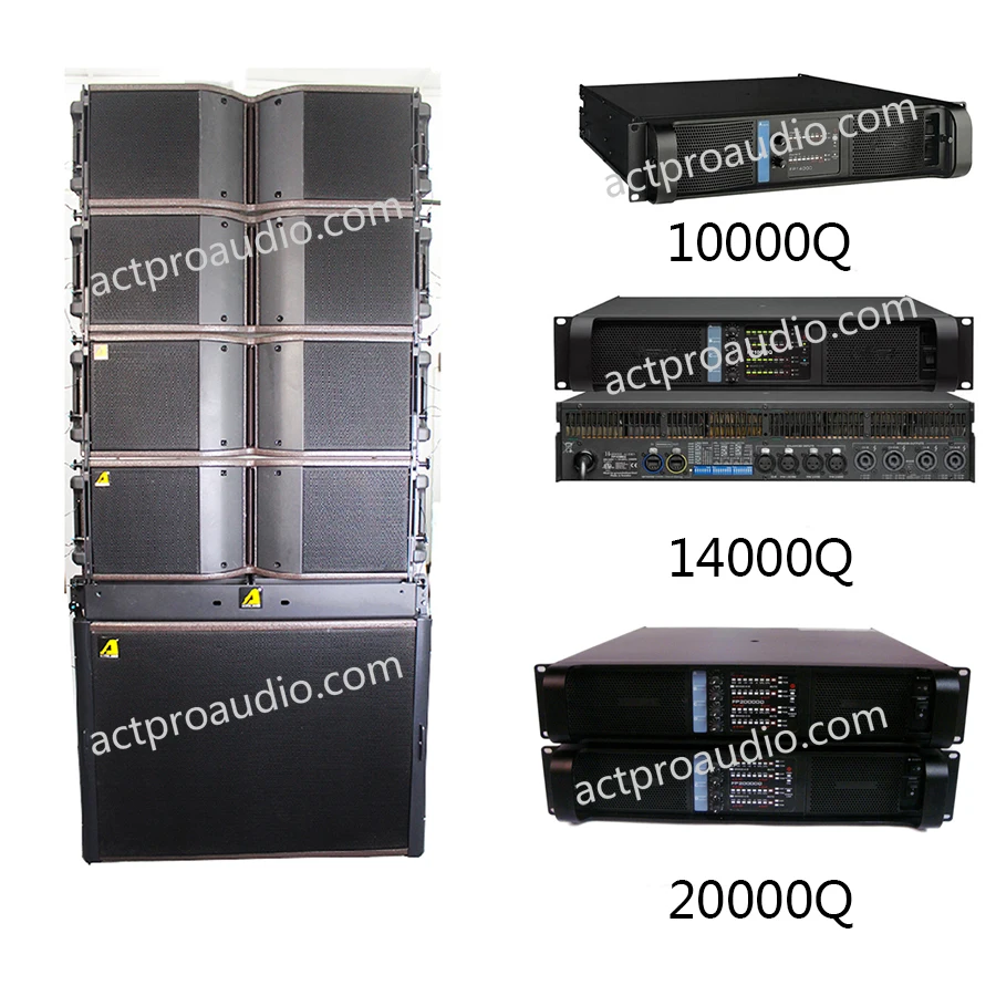 

Powered line array system kara double 8 inch single18inch SB18 subwoofer indoor outdoor Stage Professional audio line array lo