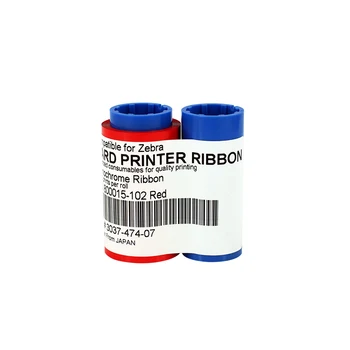 

New 800015-102 Red Ribbon For Zebra P300 P310 P320 P330 Printer 1000 Image Print