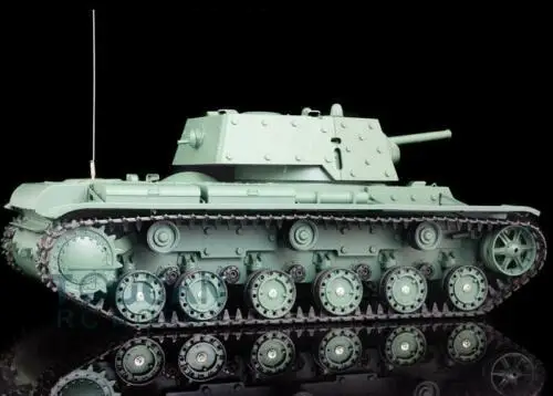 

Henglong 1/16 6.0 Plastic Soviet KV-1 RC Tank 3878 360 Turret Steel Gearbox TH12636