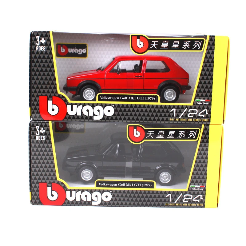 Модель гоночного автомобиля из сплава BBURAGO 1979 Glof GTI MK1 1:24 коллекционные модели