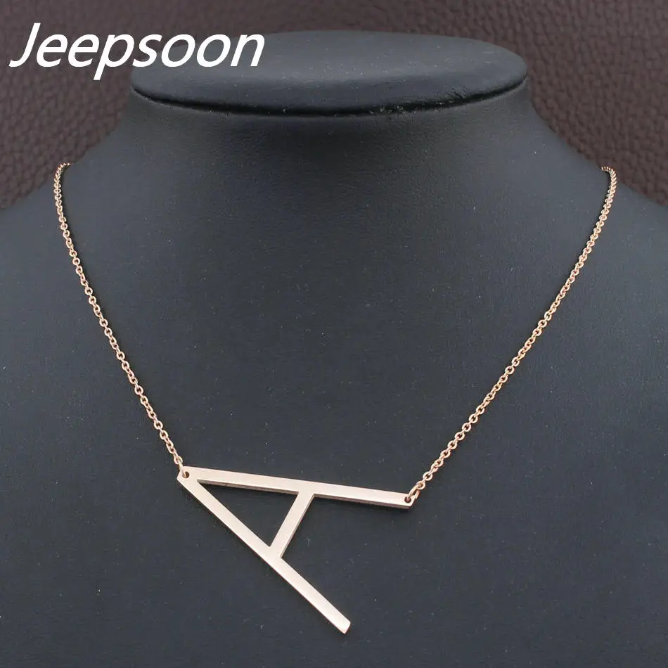 

Letter A-T Necklace & Pendant Women/Men Lovers's Jewelry High Quanlity Valentines Gift Wholesale Romantic Fancy Photo PBJIAAAJ