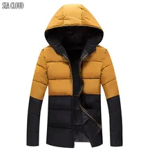 82 Для мужчин зимняя куртка Для мужчин лыжная куртка непродуваемая верхняя одежда мужская куртка лоскутное худи Для мужчин зимняя куртка 7XL 8xl