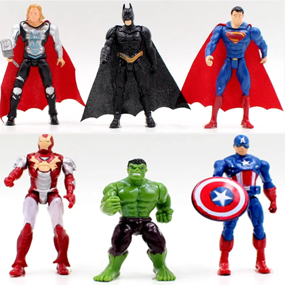 Marvel Avenger DC Toys superheros figurine Batman Ironman Hulk Superman
