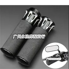 Для Harley Davidson XL883/1200 мотоцикл CNC рукоятка рукоятки Универсальный Аксессуары для мотоциклов ретро ручка скутера сцепление