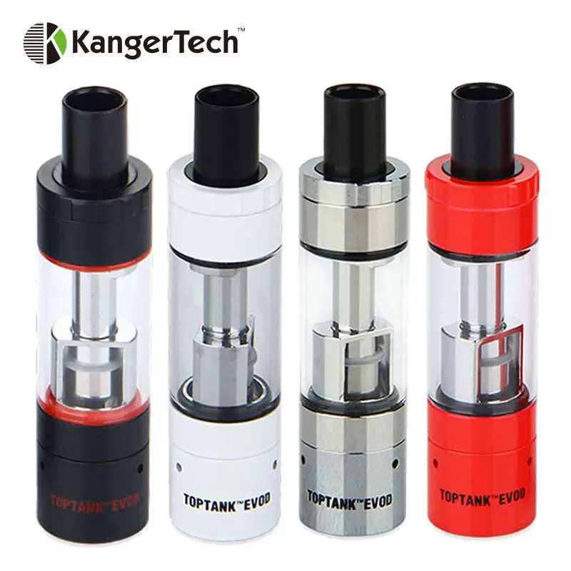 100% оригинал Kanger Toptank клиромайзер evod распылитель Vape 1,7 мл майка заполнения fit VOCC-T головы/пзкк катушки/модернизированная двойная катушка