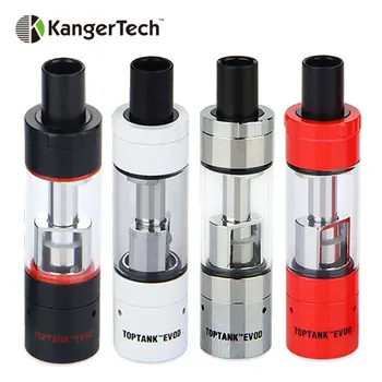 

100% Original Kanger Toptank EVOD Clearomizer Atomizer Vape 1.7ml Tank Top filling fit VOCC-T head/VOCC Coil/Upgraded Dual Coil