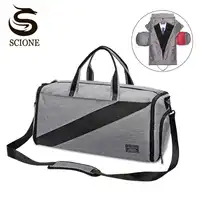 Hot Waterproof Multifunction Travel Handbag Suit Bag Durable Men Business Trip Duffle Shoulder Bag For Suit Male Luggage Bag