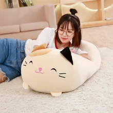 Soft Animal Cartoon Pillow Plush Toy Kawaii Fat Dog Cat Totoro Penguin Pig Frog Plush