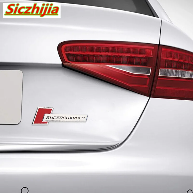 Алюминиевый стикер для гоночного supercharger автозапчасти Volvo S40 S60 S80 XC60 XC90 V40 V60 C30 XC70