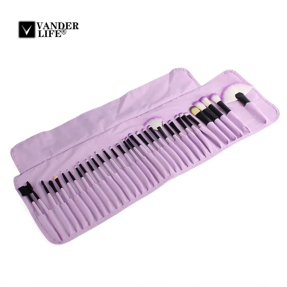 

Vander Life Soft 32pcs Makeup Brushes Set Professional Beauty Cosmetic Make-up Brush for Eyeshadow Lipstick Blush Blending Tool