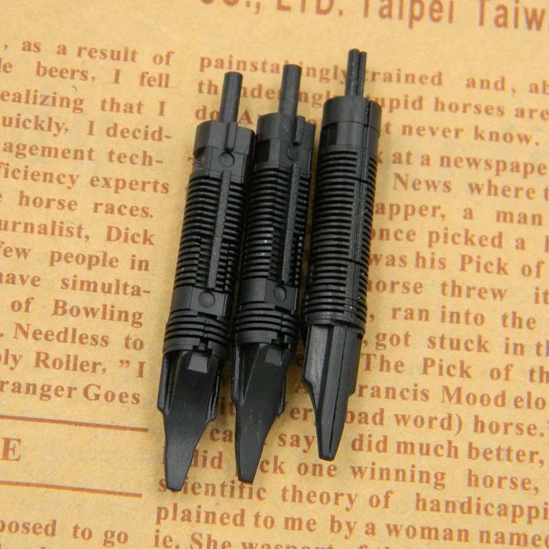 5pc 블랙 피드 플라스틱 3008 359 만년필 잉크 펜 편지지 사무실 학교 용품에 적합