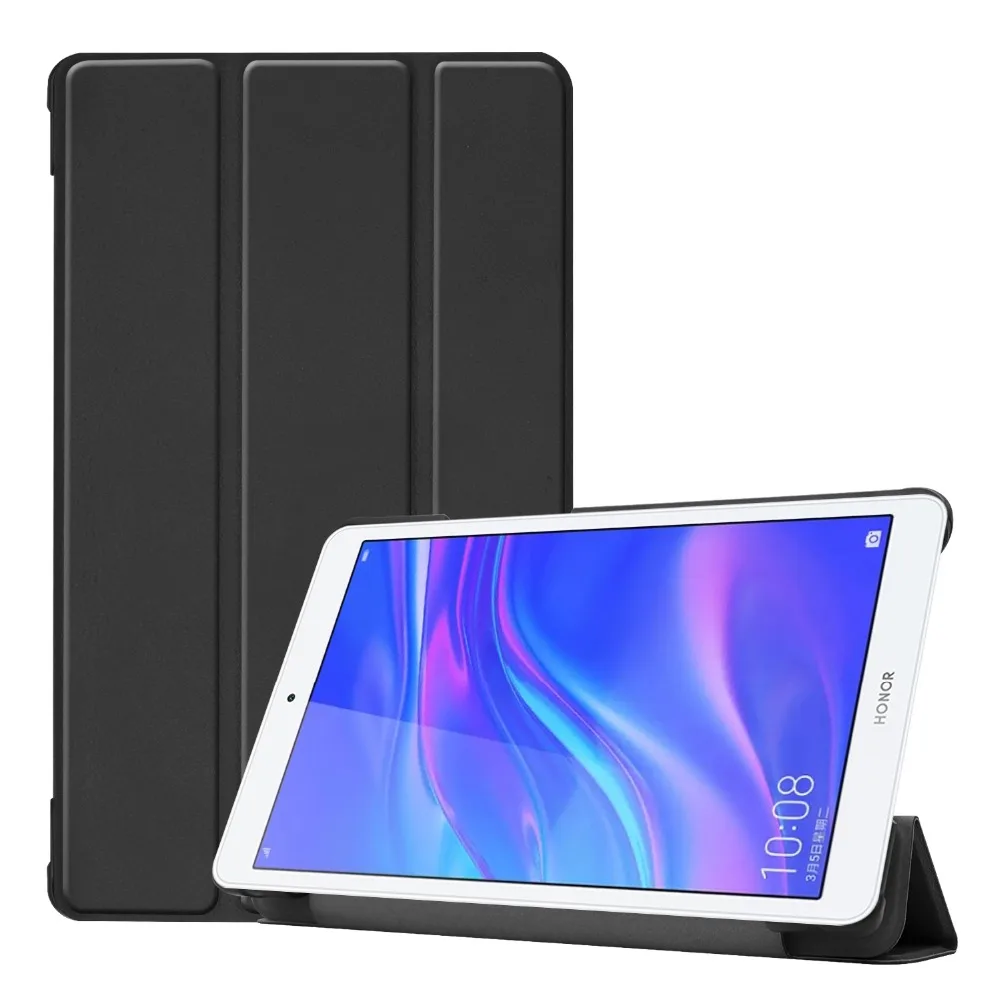 Складной тонкий чехол для huawei Mediapad M5 lite 8,0 JDN2-W09 JDN2-AL00 чехол для планшета huawei Mediapad m5 lite 8 дюймов Чехол+ ручка