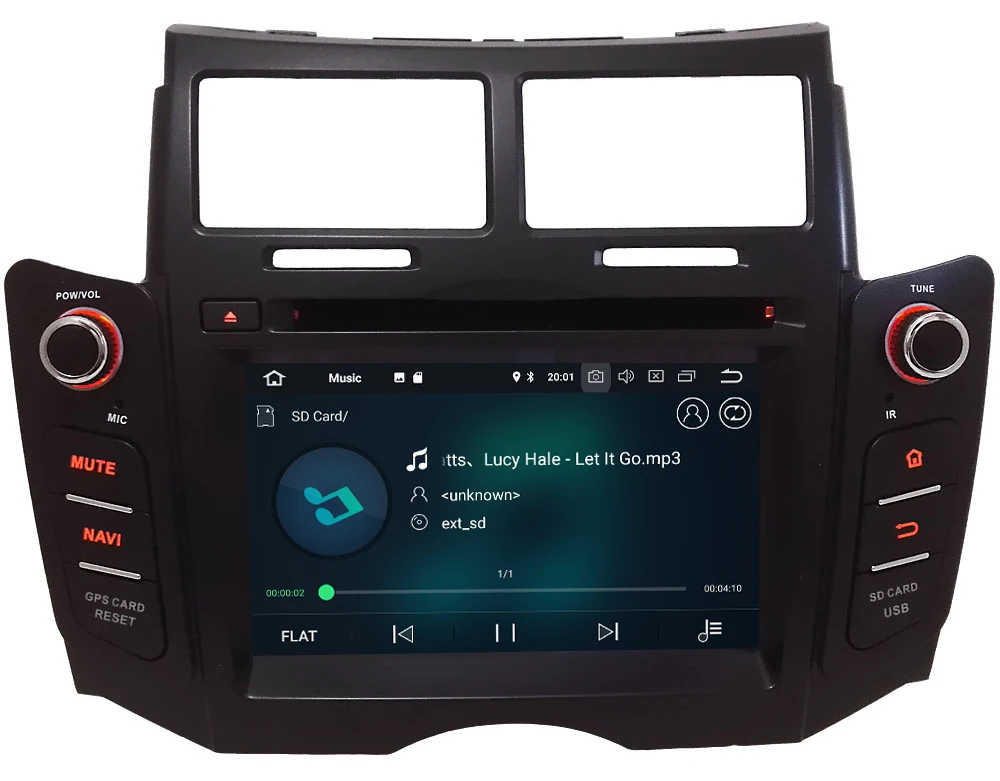 Cheap KLYDE 4G Octa Core Android 8.0 7.1 4GB RAM 32GB ROM BT Car DVD Multimedia Player Radio GPS Navigation For Toyota Yaris 2005-2013 3