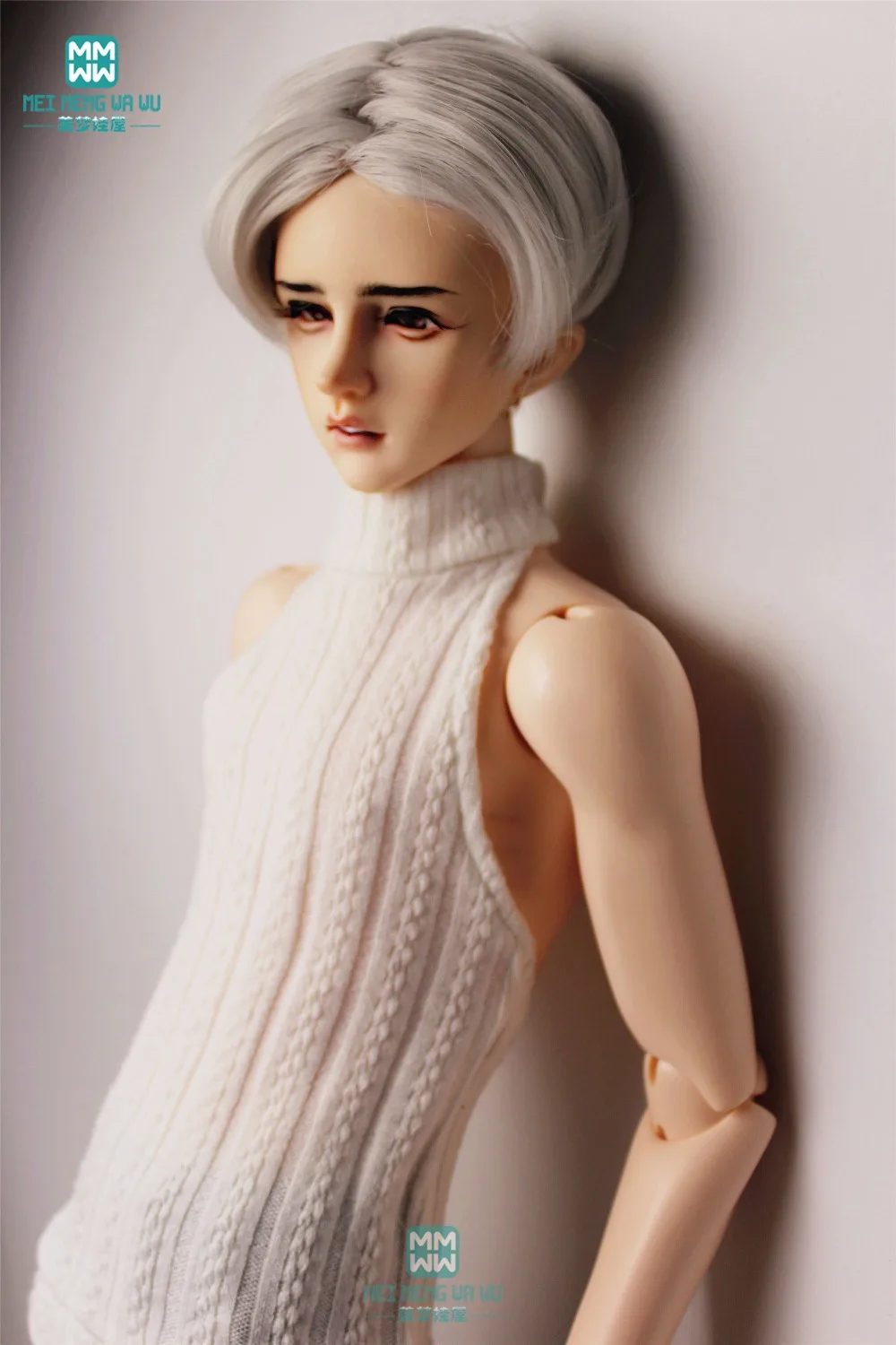 BJD Кукла Одежда для 58-60 см 1/3 bjd SD10 SD13 DD кукла черный шерстяной жилет кружевные трусики