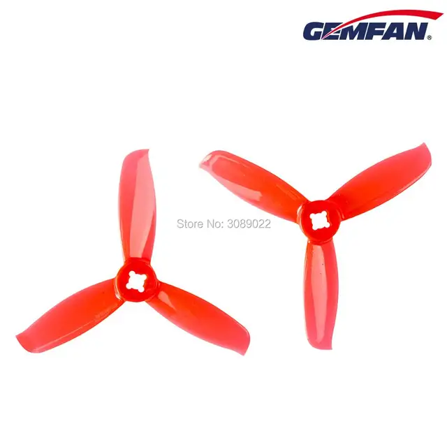 24 pcs / 12 pairs Gemfan Windancer 3028 Propeller 3 inch PC 3-Blade CW CCW FPV Propeller Mini Props For 3inch FPV Racing Drone