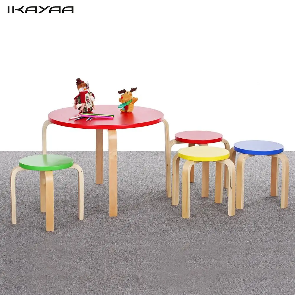Modern Kids Tables Promotionshop For Promotional Modern Kids - Ikayaa Fr Us De Stock Solid Wood Round Kids Table And Chairs Setfurniture Kg Capacity Toddler Children Activity Table Set modern kids tables promotionshop for promotional modern kids - ikayaa fr us de stock solid wood round kids table and chairs setfurniture kg capacity toddler children activity table set