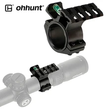 Ohhunt тактический прицел крепление 25,4 мм 30 мм Диаметр ствола переходное кольцо с пузырьковым уровнем Пикатинни База для лазерных фонарей