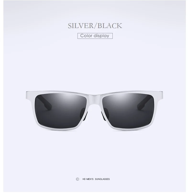 YSO солнцезащитные очки Для Мужчин Поляризованные UV400 алюминия и магния рамки HD линзы, солнцезащитные очки, очки для вождения, квадратный аксессуары для Для мужчин 6560