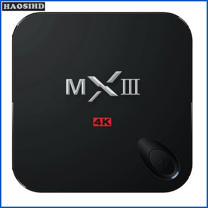 

MXIII TV Box Latest Quad Core HD Network Player Amlogic S802 Quad-Core 2.0G Android Network TV Set Top Box 1G /8G Wifi 4K
